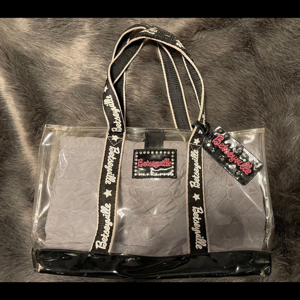 Clear Purse with liner